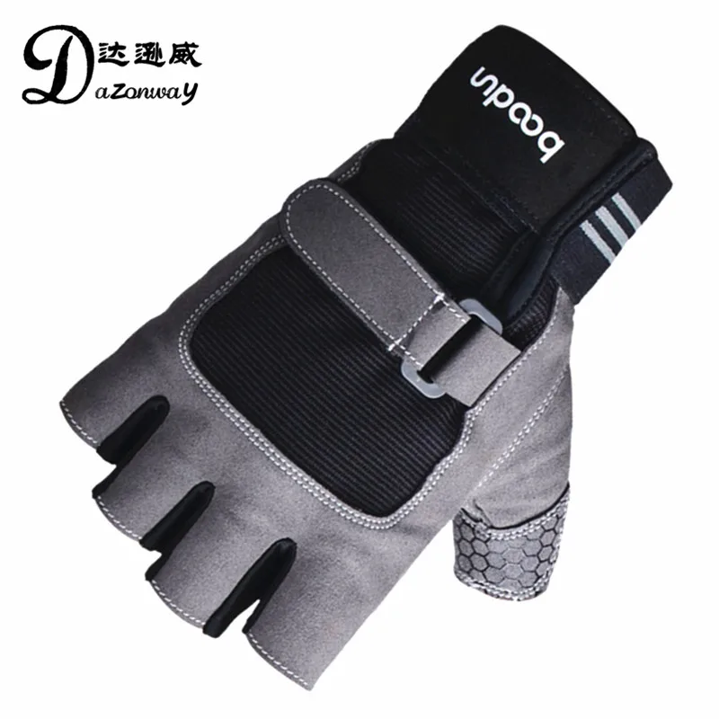 BOODUN اللياقة البدنية قفازات الرجال النساء أدوات رياضية عدم الانزلاق تجريب قفازات لرفع الأثقال نصف إصبع الجسم بناء قفازات رمادي S ~ L BOODUN اللياقة البدنية قفازات الرجال النساء أدوات رياضية عدم الانزلاق تجريب قفازات لرفع الأثقال نصف إصبع الجسم بناء قفازات رمادي S ~ L