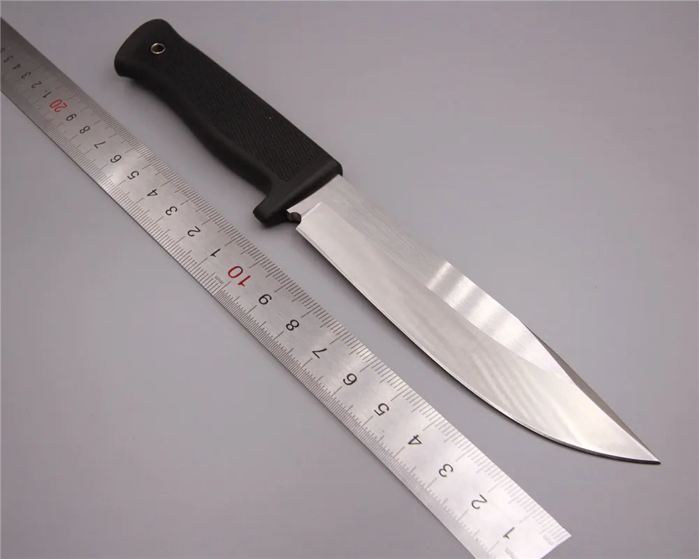 A1 Small straight knife 8Cr13 steel ABS sheath Matte surface 56HRC Outdoor survival camping knife Multi-functional utility tools