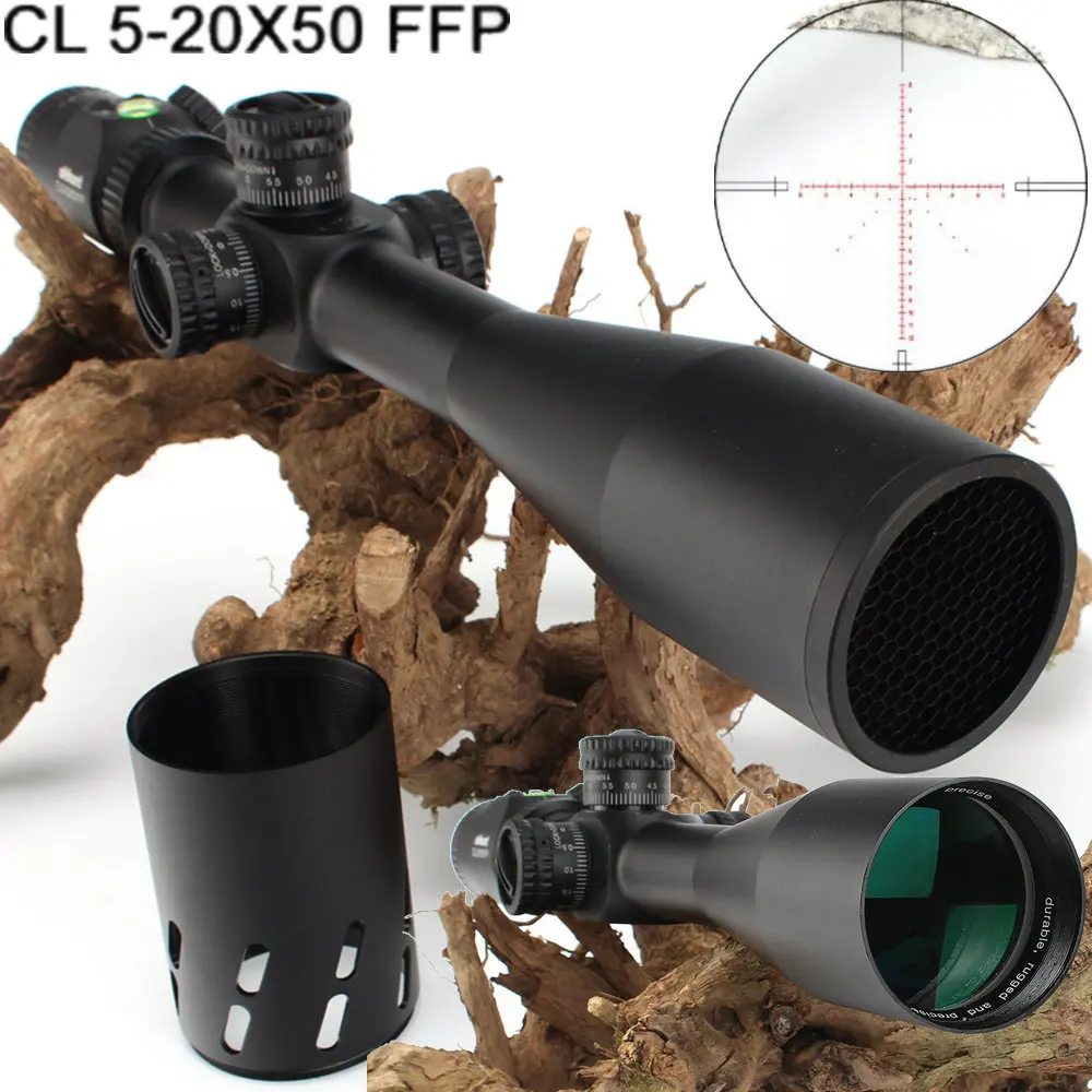 Ohhunt CL 5 20X50 FFP первый фокусный охотничий прицел для самолета боковой Параллакс