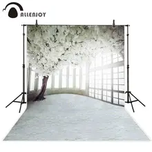 Allenjoy photography backdrop Spring wedding white flower tree window background photo studio photophone photocall shoot prop allenjoy photography backdrop spring grass white flower bokeh green background photocall photographic photo studio