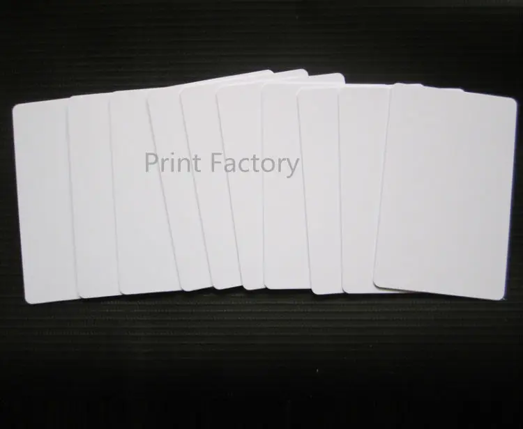 230pcs New White Inkjet Printable Blank Pvc Card for Membership Card Club  Card ID Card Printed By Epson or Canon Inkjet Printer - AliExpress