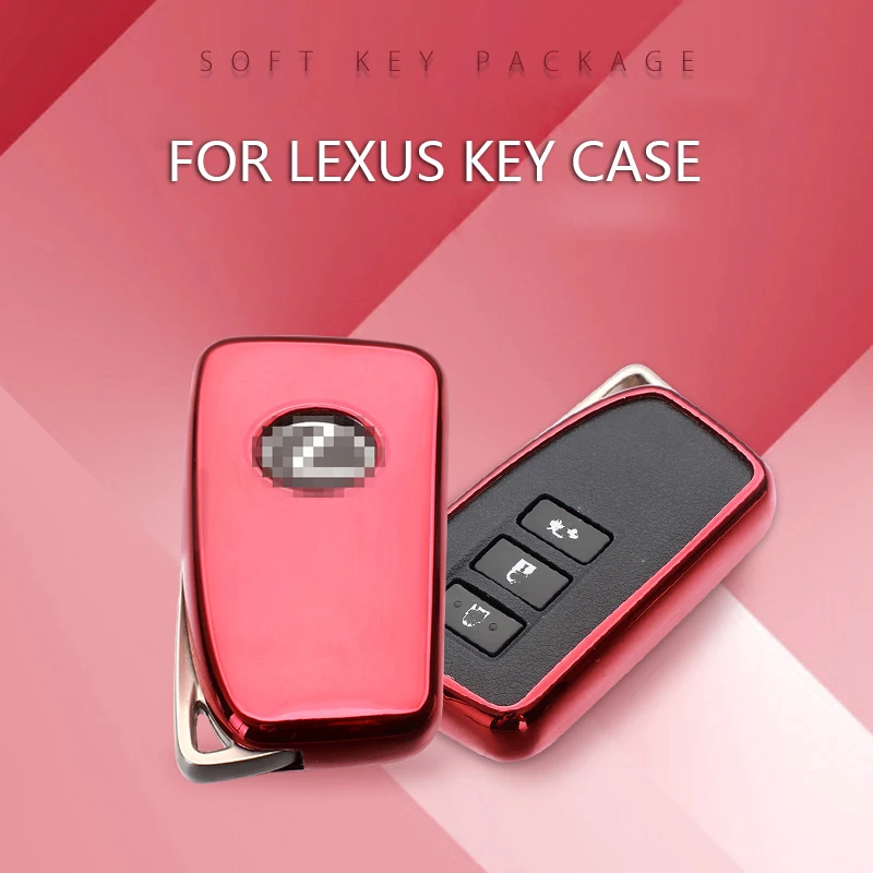 

Kukakey TPU Car Key Pack Cover For Lexus RX200t IS CT GS NX200 ES250 ES300 RX300 gx470 Is250 Case Fob Holder Styling Keychain