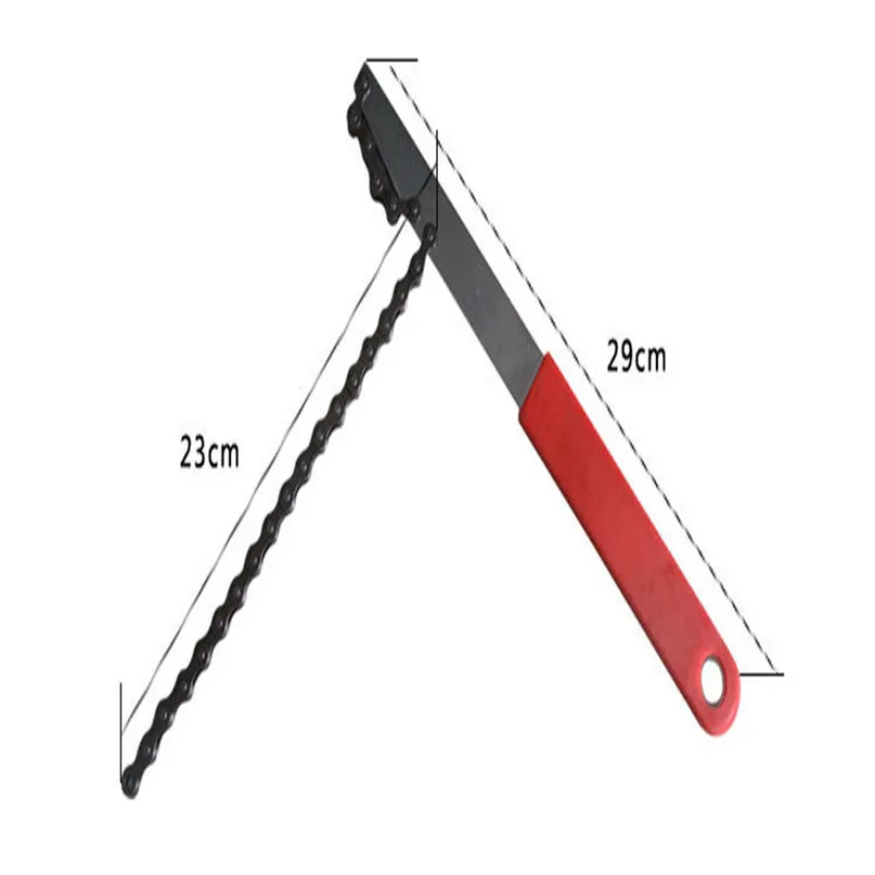 Bicycle Freewheel Chain Wrench Spanner Bike Chain Tools Cycling Chain Cleaning Tool Flywheel Sprocket Remover Machine #2M30 (6)