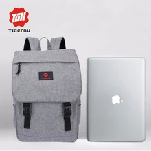 Tigernu mochila portátil de 15.6 pulgadas de moda masculina mochila Mochila para adolescentes mujeres de la vendimia mochila