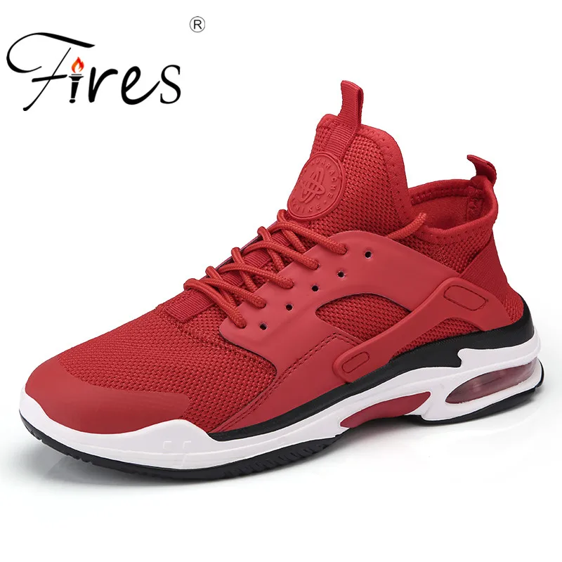

New Air Mesh Fabric Men's Running Sneakers Men Sports Shoes For Mans Cool Walking Shoes Outdoor Breathable Mesh Trainers Shoes
