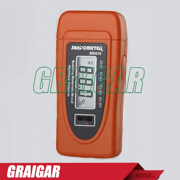 brand New mini wood moisture meter MD818 5/%--60/% 0.5/%
