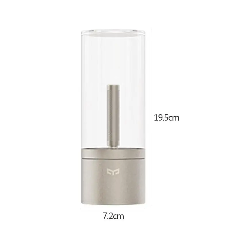 Xiaomi Yeelight Candela Smart Свеча Свет приложение управление Bluetooth атмосфера плавная регулировка яркости Candell ночник