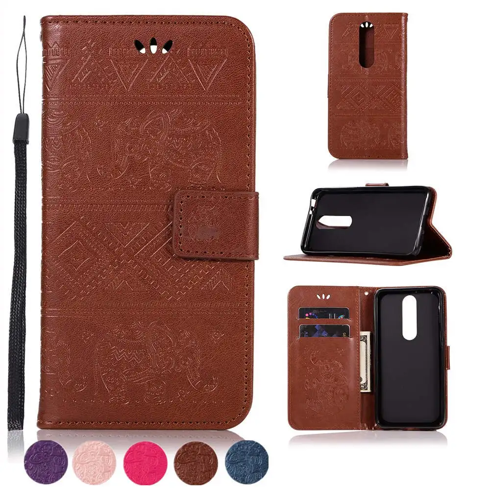 Luxury Flip CASE For Nokia 5.1 Plus Case NOKIA 5.1 PU Leather Card Wallet Stand Cover for nokia 5.1 plus Elephant Embossed case Luxury Flip CASE For Nokia 5.1 Plus Case NOKIA 5.1 PU Leather Card Wallet Stand Cover for nokia 5.1 plus Elephant Embossed case