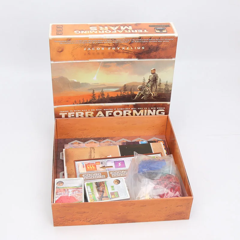 

Terraform Mars Board Game Cards Game 1-5 Players to Play Best Gift Family Party Funny Gadgets Collection Indoor Entertainment