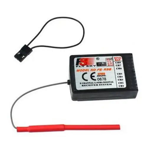 

Flysky FS-R9B RX-9X8C 2.4g 8CH Receiver For Turnigy 9X FS-TH9B 9CH Transmitter All Flysky Transmitter