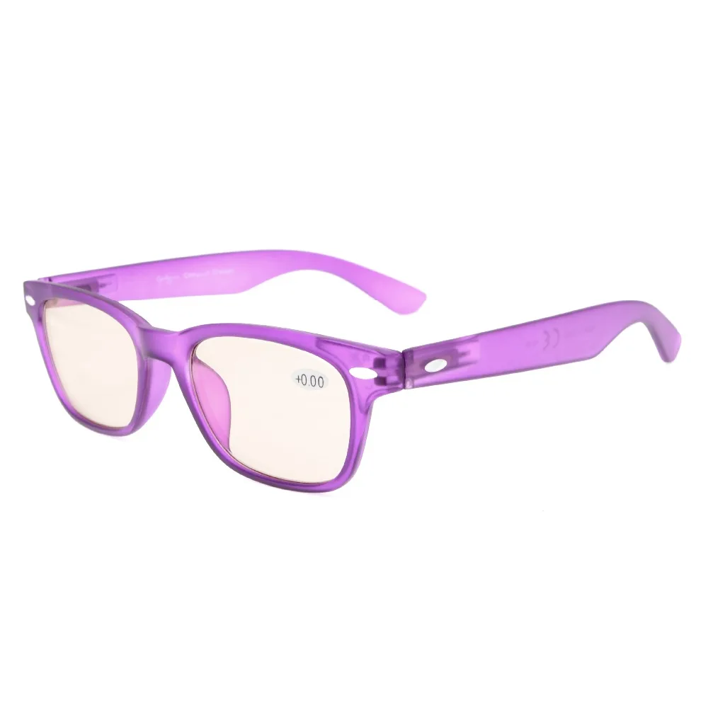 CG148 Amber Tinted Lenses Computer Glasses Comfortable for Reduce