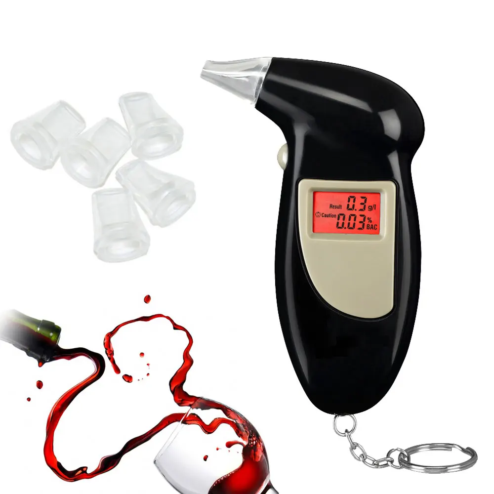 المهنية المفاتيح lcd اختبار الكحول الرقمية الكحول كاشف الكحول الشرطة أبواق alcotester شحن مجاني + 10 قطع المهنية المفاتيح lcd اختبار الكحول الرقمية الكحول كاشف الكحول الشرطة أبواق alcotester شحن مجاني + 10 قطع