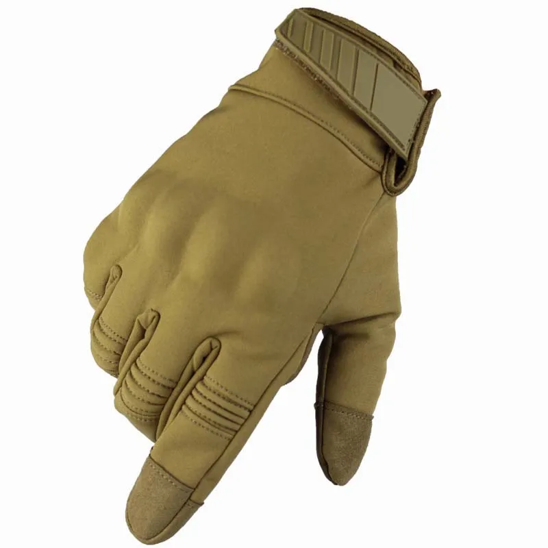 

New touch screen tactics full finger gloves non-slip wear-resistant outdoor gloves