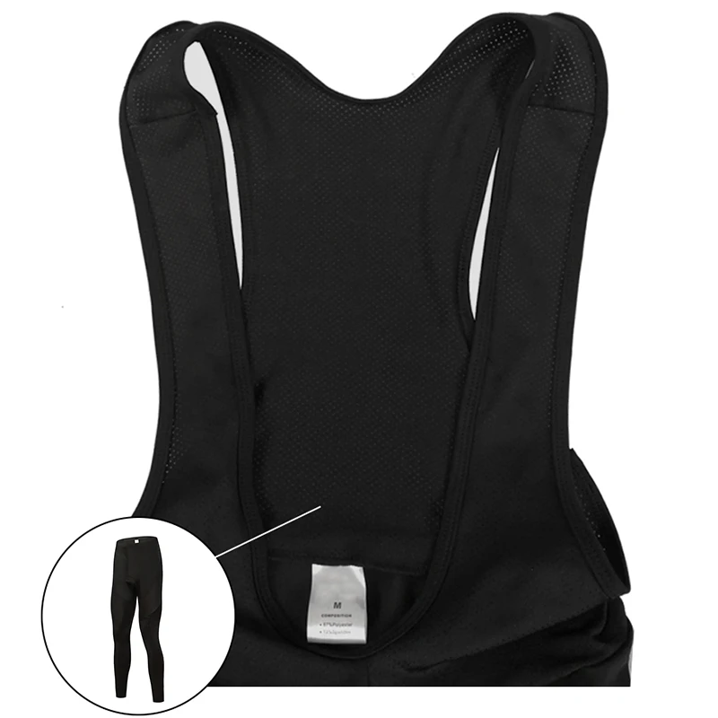 Maisaily cycling pants Gibson Padded Coolmax Gel Winter Thermal Long Cycling Bib Pants Fleece MTB Bike Bicycle Racing Bib Shorts