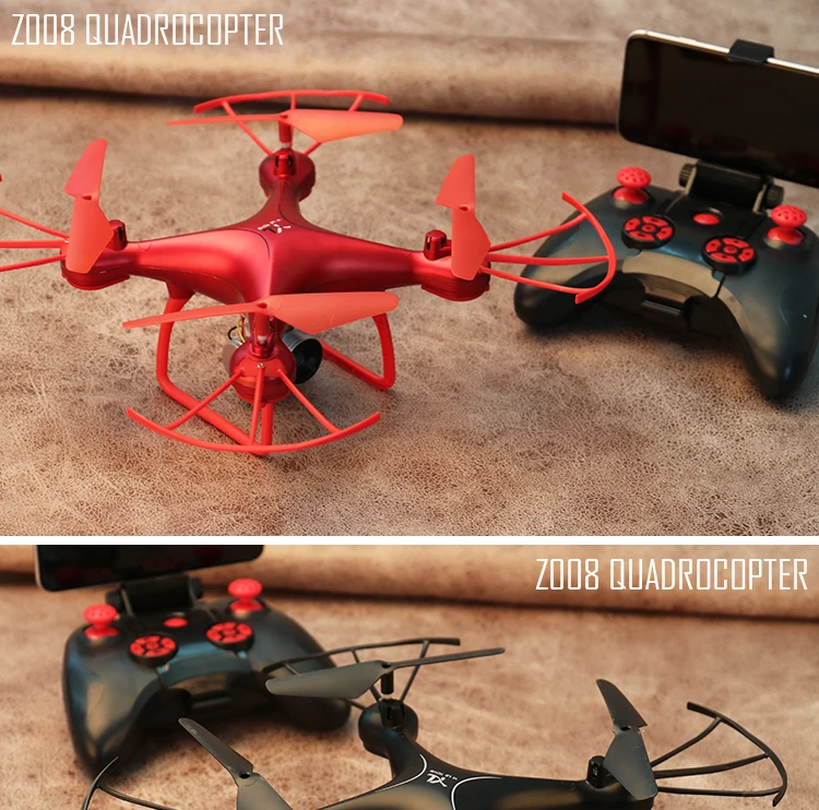 Wi-Fi FPV Радиоуправляемый Дрон удержание высоты RC Самолет в режиме реального времени изображение Трансмиссия квадрокоптера 0.3MP/2MP/5MP/HD Вертолет камеры