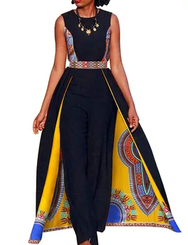 Inner African Sleeveless Romper Dress suit That Ankh Life Womens Clothing