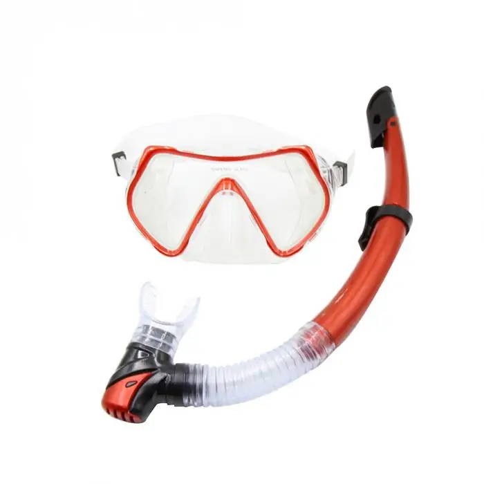 Плавательные очки для дайвинга, маска с сухим верхом, регулируемый комплект для подводного плавания SMN88
