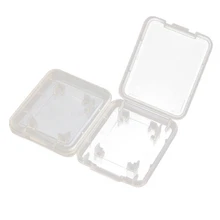 Sd-карта прозрачный чехол Часть 10 sd-карта в коробка для SD карты, SDHC карта