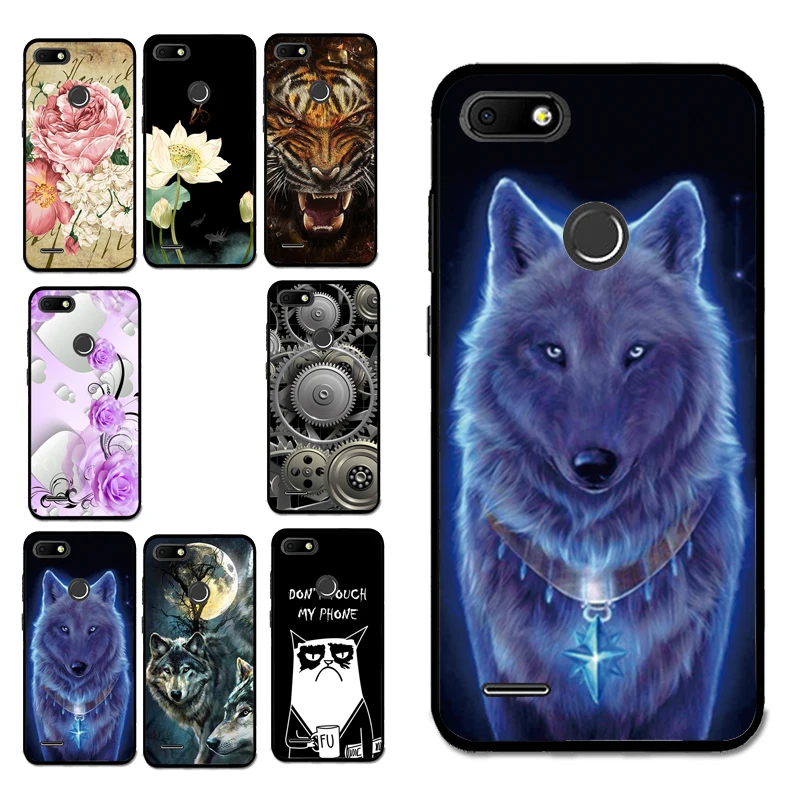 

For BQ 5512 Phone Cases King Wolf Animal Silicon TPU Case Cover for BQ 5512L STRIKE FORWARD Shell Bag Housing