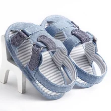 Детская обувь для детей джинсовые с закрытым носком Ортопедические Спорта для маленьких мальчиков Обувь для девочек летние Обувь