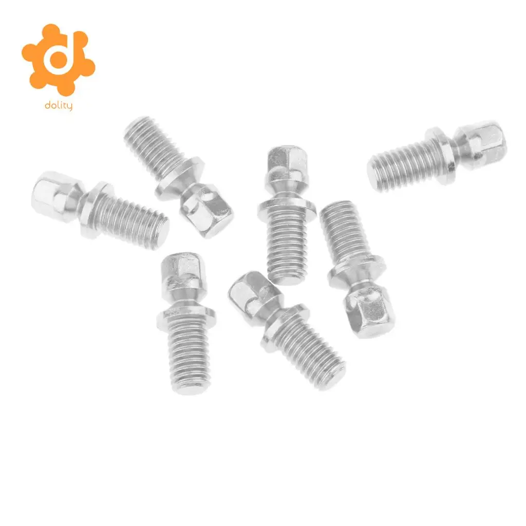 dolity 50 Pieces Ignition Anti Theft Locking Bolt Screws M8X16mm for Honda 