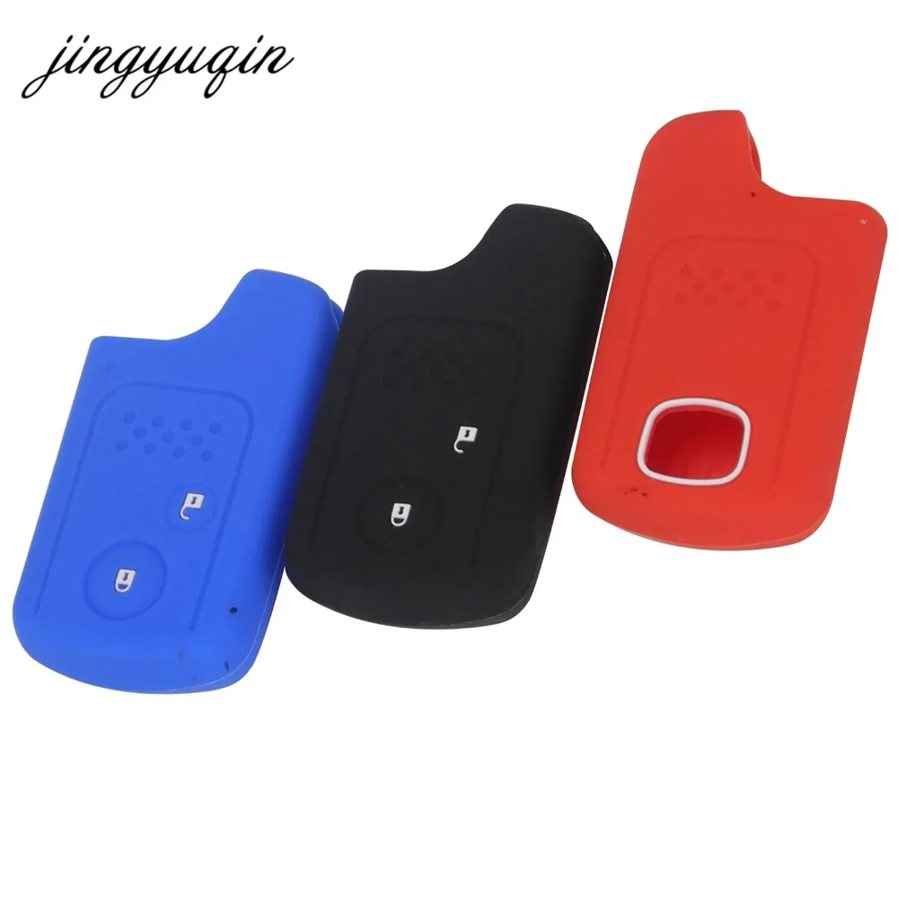 Custodia portachiavi in Silicone a 2 pulsanti per Honda Accord Fit CRV CIVIC 2006- 2015 Cover protettiva per telecomando 6 aeProduct.getSubject()