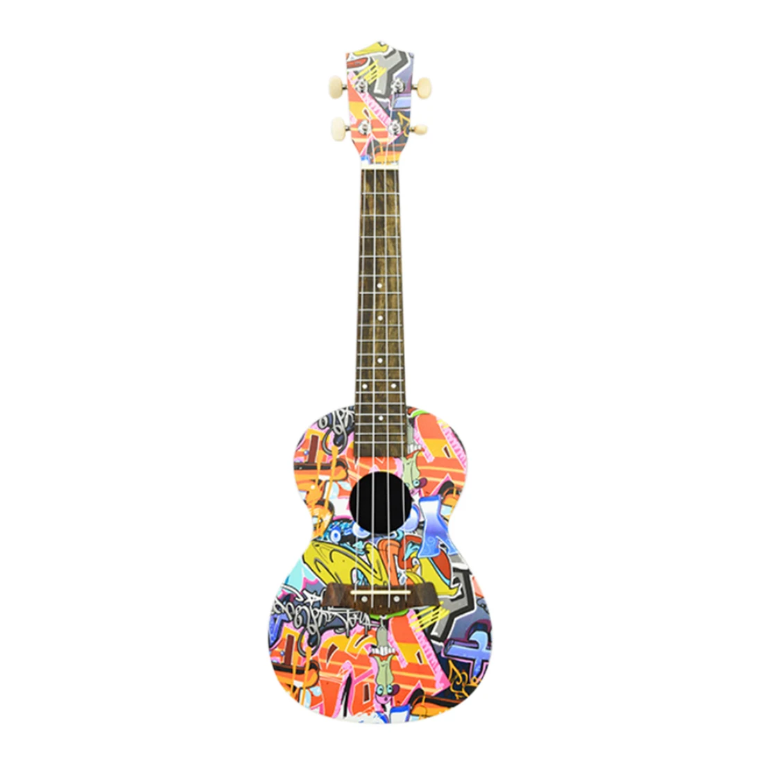 

Musical Instrument Guitar Ukulele with 4 Strings for Beginner Kid Learning Guitar Interest Development Kit Musical Toys