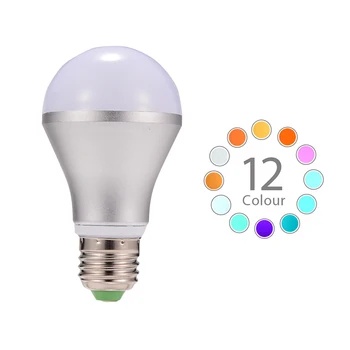 

AKDSteel 10W E27 RGB 16 Colors Changing Decoration Wireless Spotlight LED Bulb Light Lamp Spotlight + IR Remote Control