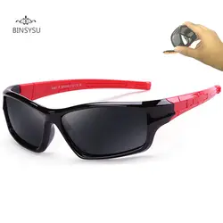 Новые детские солнцезащитные очки поляризованные линзы ребенок, очки мальчиков силиконовые TR90 гибкие рамки детские солнцезащитные очки
