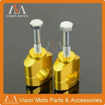 

28MM 1 1/8 CNC Handlebar Bar Riser Raiser Clamp Mount For Honda Kwasaki Suzuki Dirt Bike