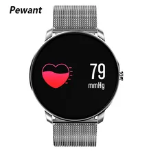 Pewant Водонепроницаемый Смарт браслет умный Браслет Фитнес монитор сердечного ритма устройство слежения за кровяным давлением смарт-браслет для iOS и Android