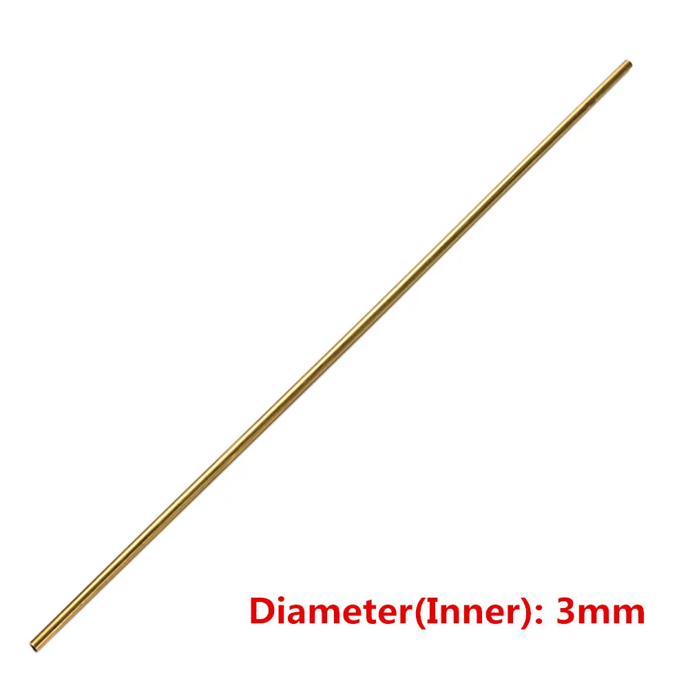 Диаметр 2/3/4/5 мм латунные трубы медные трубы латунную трубку Длина длиной 30 см 0,45 мм настенный отрезной инструмент Запчасти - Цвет: 3mm
