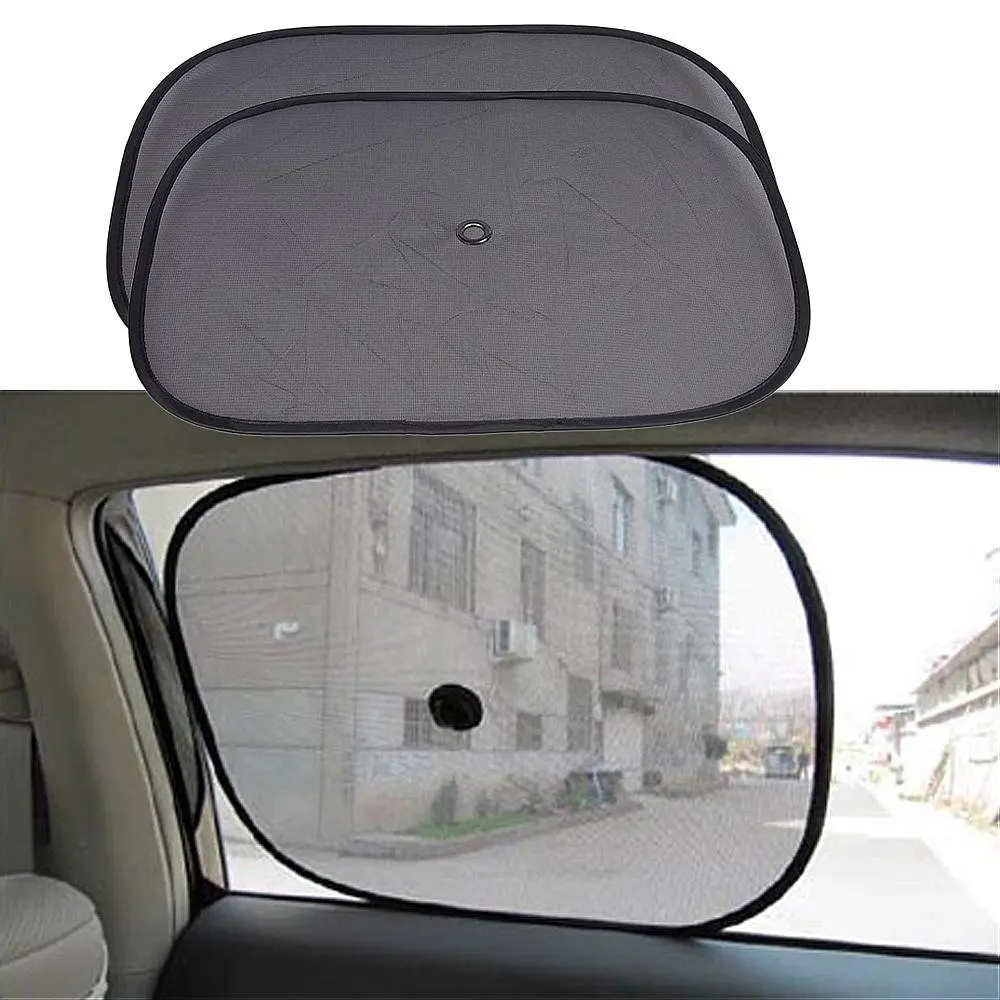 Universal Rear and Side Window covers Sunshade Curtain with Suction