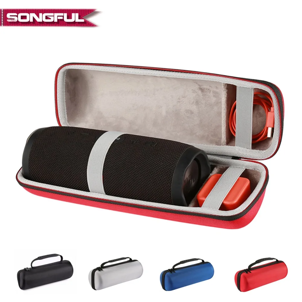 

Bluetooth Column Speaker Case Cover for JBL Charge 3 Wireless Speakers Charge3 Soundbox Storage Box Carry Bag Protective Pouch