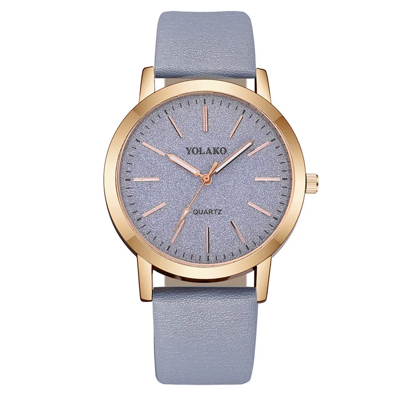 Роскошные женские часы женские повседневные кварцевые наручные часы Звездное небо Кожаный ремешок наручные часы модные часы Relogio Feminino/D - Цвет: Blue