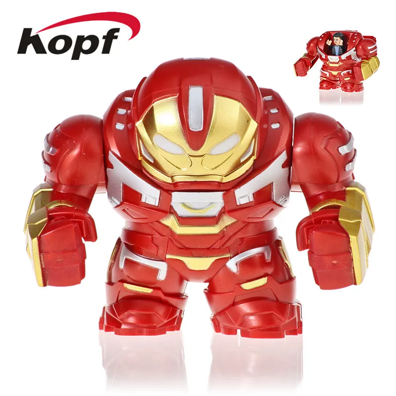 

Building Blocks Avengers 4 Endgame Space Iron Anti-Hulk Korg Collection Action Bricks Figure For Children Gift Toy DECOOL0316
