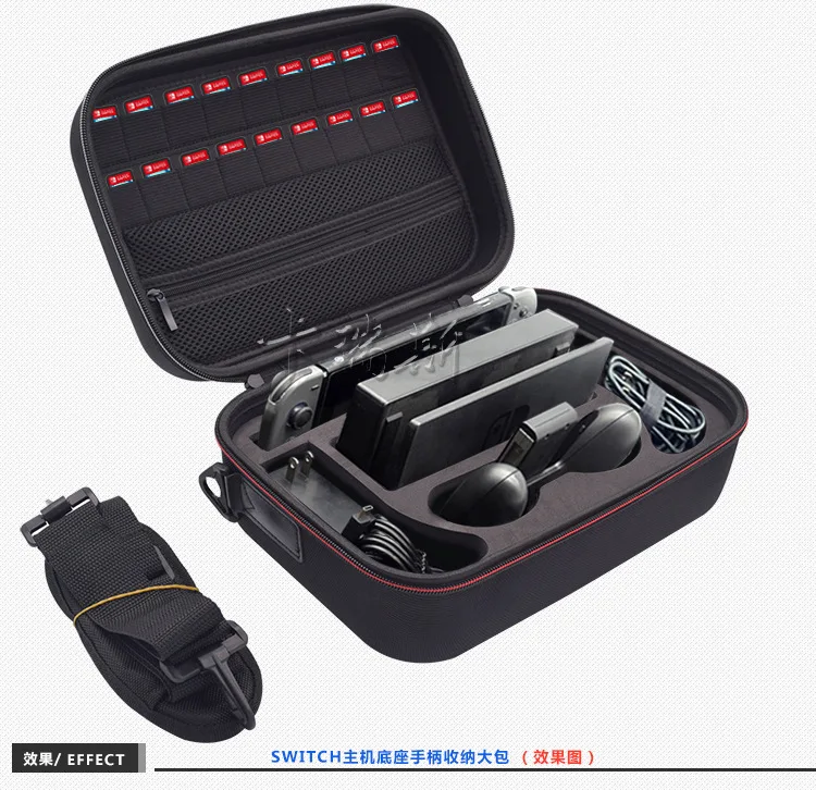 

iBen Portable Storage Bag Hard Shell EVA Case For Nintend Switch Water-Resistent Carrying Bag For Switch NS Console