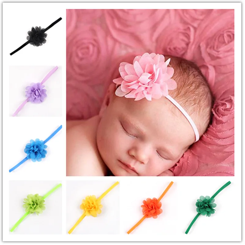 satin baby headbands