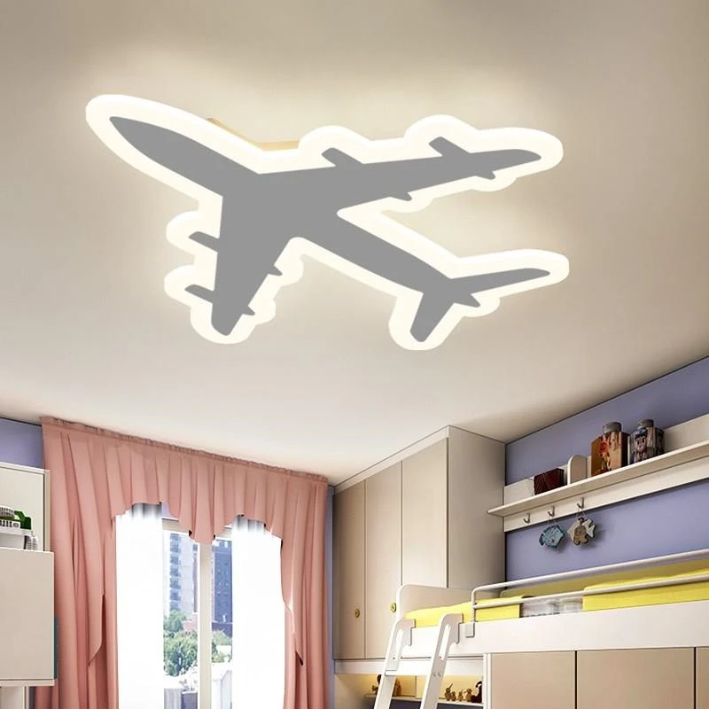 

Creative Individual LED Simple Modern Cartoon Boys and Girls Aircraft Bedrooms Children's rooms Study room ceiling light
