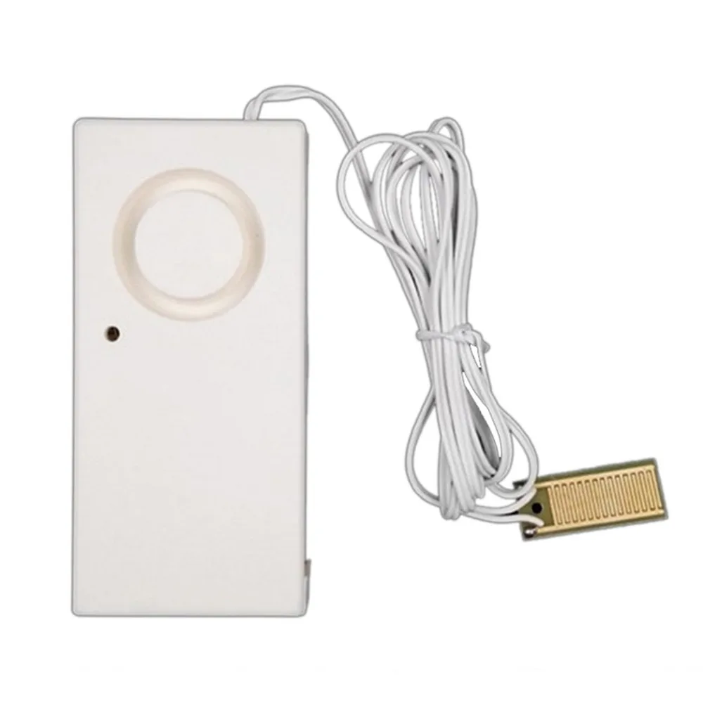 

OWGYML Water Leakage Alarm Detector 130dB Wireless Work Alone Water Leaks Alarm Sensor Overflow Home Security Alarm System