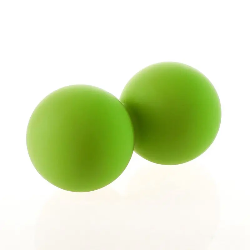 Массажный мяч растягивающийся силиконовый резиновый одиночный и двойной Массажный мяч йога фитнес шарики для массажа рук - Цвет: Blue