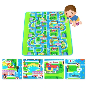 

1PcsCity Road Carpets For Children Play Mat For Children Carpet Baby Toys Rugs Developing Play Puzzle Foam mats