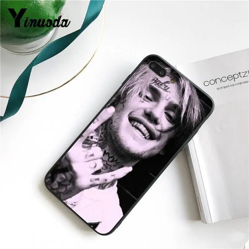 Yinuoda Lil Peep Lil Bo Peep Мягкий силиконовый чехол для телефона из ТПУ для iPhone 8 7 6 6S 6Plus X XS MAX 5 5S SE XR 10 11 11pro 11promax