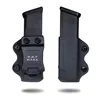 B.B.F MAKE IWB/OWB KYDEX Holster Gun Magazine Case Fits Glock 17/Glock 19/Glock 26/23/27/31/32/33 Pistol Magazine Pouch ► Photo 1/6