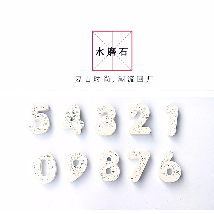 10cm Terrazzo Cement Letter Signboard Italian Doors Wall Decoration Cement In English Alphabet Letters Letters Walls Nordic Home Decorative Letters Numbers Aliexpress