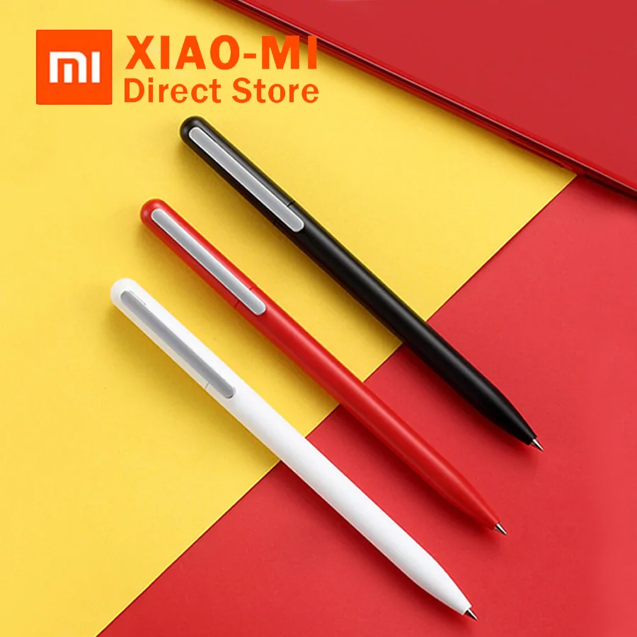 

Original Xiaomi Pinluo 3pcs Signing Pen 9.5mm 0.5 Ink Smooth Switzerland Refill MiKuni Japan Ink add Mijia Pen Black Refill
