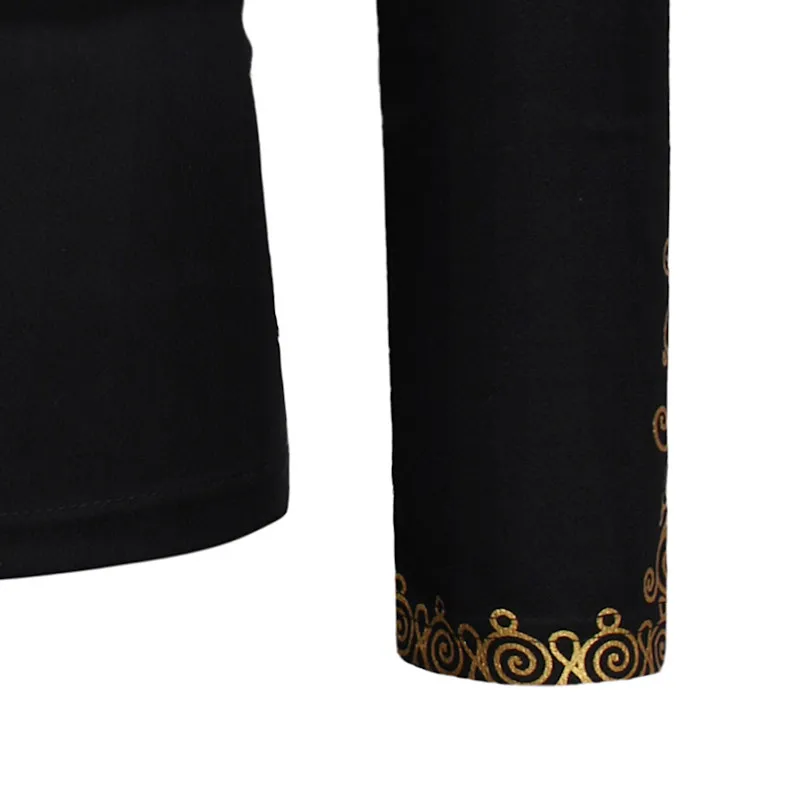 African Print Dashiki T Shirt Men 2019 Brand O Neck Long Sleeve Tshirt Men Casual Hip Hop Streetwear Tops Tees Africa Clothing (5)