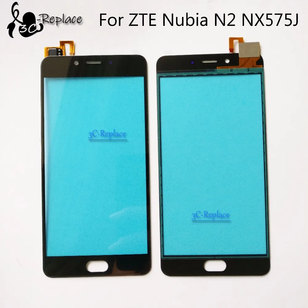 Черный/белый 5 для ZTE Nubia N2 NX575J Сенсорная панель высокого качества сенсорный экран