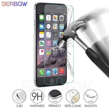 0,22 мм 9H закаленное стекло для iPhone 8 7 6 6S Plus 5 5S SE 4S Защитная пленка для iPhone X XR XS Max