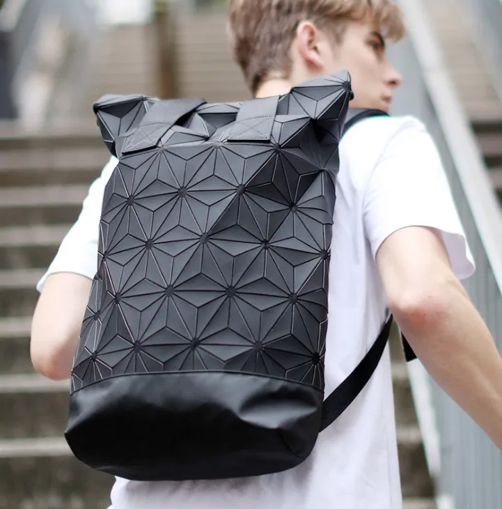 

2019 hot sell free shipping Patchwork Backpack Women Large Capacity Waterproof sturdy school teenager laptop Geometric Backpack